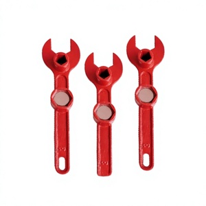 Clé spéciale d'ingénierie OEM en acier moulé épaissi, haute résistance magnétique, antivol, pour hydrant d'incendie extérieur hors sol, de qualité industrielle - Product Image 3