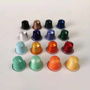 Capsule de café de haute qualité dosettes d'espresso en papier d'aluminium jetables couleur personnalisée - Product Image 1