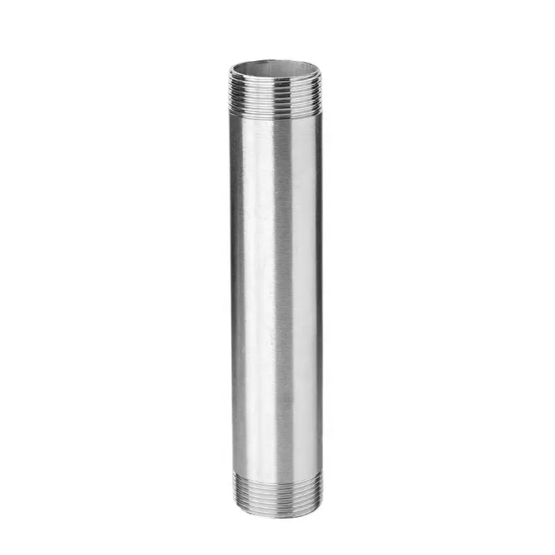 Stainless steel 304 316 Extended male threaded nipple