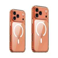 Étui magnétique transparent premium en TPU et PC, écologique, antichoc, pour iPhone 17 Pro Max 17 Air