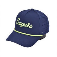 Casquette Trucker 5 Panneaux Personnalisée avec Logo Brodé 3D, Respirante, Imperméable et Perforée pour le Golf, le Baseball et les Sports de Plein Air – Fabrication Usine
