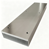 Profil de dissipateur thermique à surface de dissipation maximale de chaleur 80(L)*27(H)*300(P)mm, série 6000, en aluminium extrudé