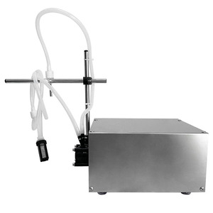 เครื่องบรรจุของเหลวแบบกึ่งอัตโนมัติหัวเดียวพร้อมปั๊มเพอริสตัลติกสำหรับการจ่ายแอลกอฮอล์ เครื่องดื่ม และน้ำส้มสายชูแบบปริมาณที่กำหนด - Product Image 3