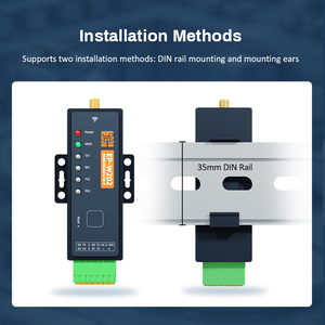 Conversor RS485 RS232 para WiFi <span class=keywords><strong>Modbus</strong></span> RTU para <span class=keywords><strong>TCP</strong></span>, Clientes Industriais Sem Fio WiFi, WiFi Dual Band - Product Image 5