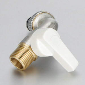 Robinet d'extérieur en laiton Kangweishen 12*34 fileté à ouverture rapide pour jardin, durable pour tuyau - Product Image 1