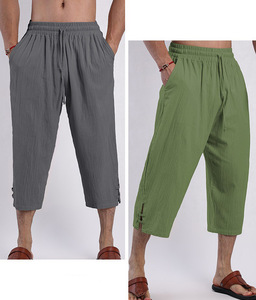 <span class=keywords><strong>Pantaloni</strong></span> capri da uomo multicolori <span class=keywords><strong>con</strong></span> <span class=keywords><strong>elastico</strong></span> <span class=keywords><strong>in</strong></span> vita e coulisse, <span class=keywords><strong>pantaloni</strong></span> casual da vacanza - Product Image 6