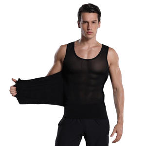 2024 nuovo Design Bodywear uomo dimagrante corpo Shaper camicia di compressione Slim Fit canottiera Shapewear corpo personalizzato Shapers uomo - Product Image 4