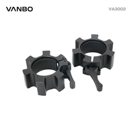 Collier de serrage magnétique antidérapant en acier VANBO pour haltères et barres de musculation – Accessoire de gym pour haltères et barres