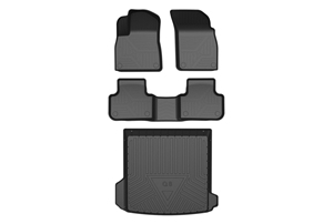 Juego de Tapetes para Piso de TPE a <span class=keywords><strong>Precio</strong></span> Económico, Aptos para <span class=keywords><strong>Audi</strong></span> <span class=keywords><strong>Q8</strong></span> 2019-2024, Duraderos, Fáciles de Limpiar, Protección Interior del Vehículo - Product Image 2