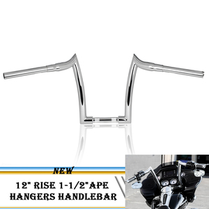 Stock Australien - Soldes - Guidons surélevés de 12 et 14 pouces pour motos <span class=keywords><strong>Harley</strong></span>-<span class=keywords><strong>Davidson</strong></span> 2013-2017 (12', 14', 16''). - Product Image 5