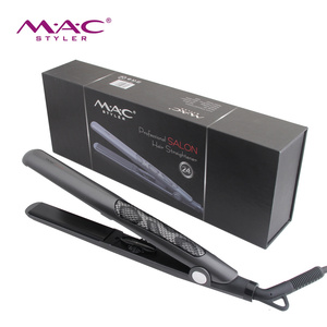 MAC Styler مكواة شعر سيراميك حديد مسطح مكواة شعر حرارية يمكن تعديل درجة الحرارة إلي 450F مكواة شعر حديد مسطحة - Product Image 1