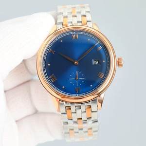 Men's Waterproof Wristwatch with Charming Luxury High-<b>End</b> Sapphire Crystal Round Stainless Steel Dial - Product Image 1