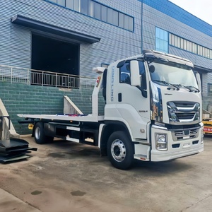 ราคาโรงงาน รถยกพ่วงแบบพื้นเรียบ ISUZU Giga 8-10 ตัน รถยกกู้ภัยบนถนน สำหรับขาย - Product Image 6