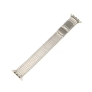 Bracelet de montre intelligent adapté au bracelet de montre magnétique en acier inoxydable Apple IWatch One Ball Bamboo Knot Watch Strap