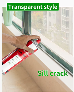 Relleno de grietas para todo tipo de clima Easy DIY Spray sellador impermeable para reparación de edificios de viviendas ventana Baño - Product Image 5