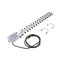Antenne Yagi directionnelle industrielle 16-18dBi 2.4G à faible VSWR, IP67, résistante aux UV, pour transmission vidéo sans fil CCTV et liaison pont