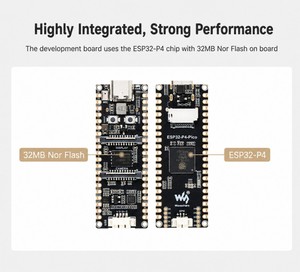 Carte de développement ESP32-P4, MCU haute performance avec processeur RISC-V 32 bits double et simple cœur, interaction riche homme-machine - Product Image 2
