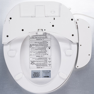 Smart Toilet Seat Round Heated With Wash And Dry Function 110V-240V AC Power Plastic Material - Product Image 4