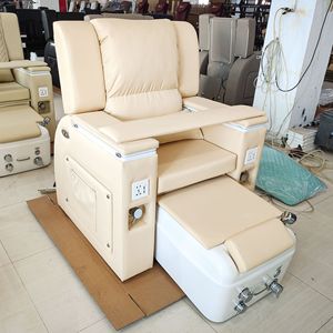 Fauteuil de pédicure électrique inclinable, fauteuil de manucure spa, fauteuil de massage pétrissant, bain de pieds, mobilier de salon - Product Image 2