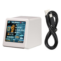 Carte de développement ESP32 avec écran de 1,54 pouce et puissance de calcul de 1060 kHz/s, carte de développement d'horloge de bureau ESP32-DROOM