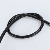 Funda Flexible para Cable Eléctrico, Protector de Manguera en Espiral de Fácil Instalación, Envoltura en Espiral, 1 Pulgada