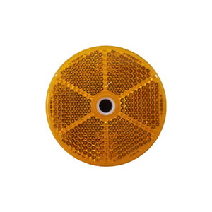 K-lite Usine E-MARK Multicolore 60MM <span class=keywords><strong>Réflecteur</strong></span> Rond <span class=keywords><strong>pour</strong></span> Moto Électrique <span class=keywords><strong>Vélo</strong></span> Sécurité Réfléchissant Avertissement Accessoire - Product Image 2