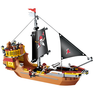 COGO 318 pièces, modèle <span class=keywords><strong>de</strong></span> bateau pirate, jouets éducatifs pour enfants, blocs <span class=keywords><strong>de</strong></span> construction - Product Image 2