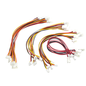 JST XH konektor adaptor kabel Kustom 12 Pin inti tembaga PVC isolasi elektronik 12V kawat Harness - Product Image 1