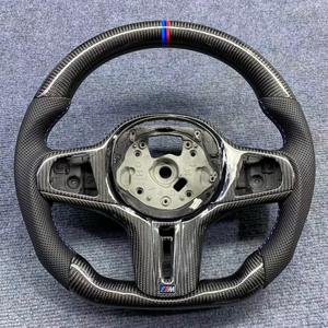 Volante LED de Fibra de Carbono Forjado YTcarbon para M Serie 4 G22 G23 G26 <span class=keywords><strong>M440d</strong></span> - Product Image 5