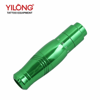 Mesin Tato Elektrik Nirkabel Yilong, Motor Hollow Cup, Bodi Alloy, Baterai Lithium Isi Ulang, Dapat Diatur, Tahan Lama