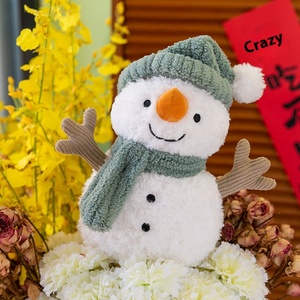 Mềm Snowman Đồ Chơi Sang Trọng Dễ Thương Nhỏ Gối Búp Bê Cho Nhà Giáng Sinh Trang Trí Rửa Cho Giáng Sinh - Product Image 5