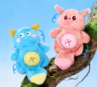 Jouet en peluche durable pour chien, motif petit monstre, pour la conservation de la nourriture, à mâcher, éducatif, pour le soulagement, fournitures pour animaux de compagnie, vente en gros