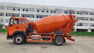 รถผสมคอนกรีต SINOTRUK 4x2 7m3 ใหม่ พร้อมเกียร์ไฮดรอลิกครบชุด สำหรับงานวิศวกรรม - Product Image 3