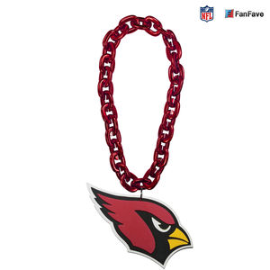 Venta al por mayor 3D <span class=keywords><strong>EVA</strong></span> espuma collar <span class=keywords><strong>Arizona</strong></span> Cardinals NFL nuevo ventilador cadena collar de gran tamaño Fanfave Fanchains collar - Product Image 4