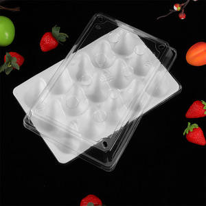 Custom Disposable Transparent Plastic Strawberry Loquat Fruit Blister Packaging Box