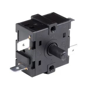 SOKEN-interruptor rotativo pequeño de 4 posiciones, 16a, 250v, t100, RT233-9, nuevo