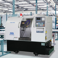 Tour à métaux CNC automatique à banc incliné de type gang DAS CNC 46C pour la fabrication de métaux Torno CNC
