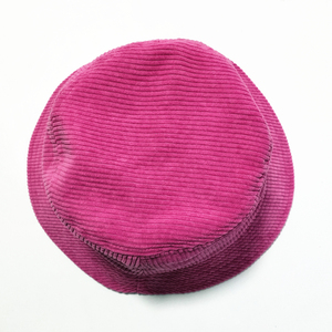 Diseño barato Su propio logotipo Mujeres Sombreros de cubo Bordado de pana Fabricación de sombreros de cubo - Product Image 3