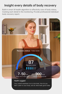Solution complète OEM pour les soins aux personnes âgées, bague intelligente en alliage Android pour le suivi de la santé, alerte, contrôle par application, suivi de la fréquence cardiaque, tracker de fitness - Product Image 5