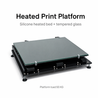 Machine d'impression 3D FDM industrielle grand format professionnelle 600x600x1200mm, plateforme à charge lourde 50KG, double extrudeur, plateau chauffant