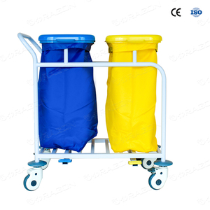 Bệnh Viện chất thải Bộ sưu tập xe đẩy di động bẩn giỏ hàng cho các cơ sở y tế - Product Image 2