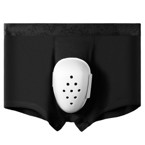 Sous-vêtements anti-friction pour hommes pour les soins après la <span class=keywords><strong>circoncision</strong></span> Culotte de protection spéciale à angle plat Boxers pour adultes <span class=keywords><strong>Circoncision</strong></span> - Product Image 3