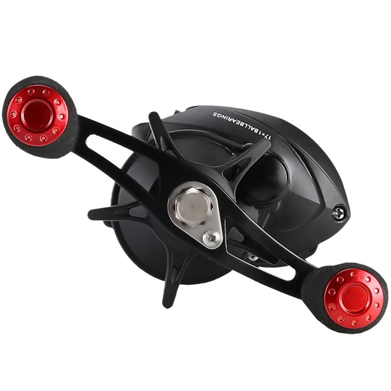 TOPRIGHT GS-2000 Low Profile Baitcasting Reel 8.1:1 - Durable Aluminum Fishing Reel for Bass & Lake Fishing, Interchangeable Handle TOPRIGHT GS-2000 Low Profile Baitcasting Reel 8.1:1 - Durable Aluminum Fishing Reel for Bass & Lake Fishing, Interchangeable Handle