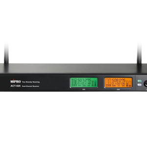 MIPRO Durable 24MHz Narrowband Dual Receiver With Anti Interference UHF Analog For Professional Multi Channel Use - Product Image 2