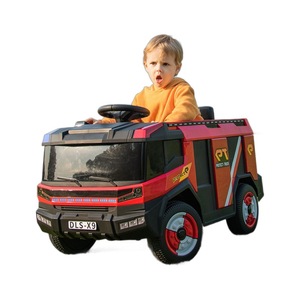 Camión de bomberos eléctrico para niños Pt Protect, juguete montable de 4 ruedas recargable para niños de 1 a 6 años, Dls X9 - Product Image 2