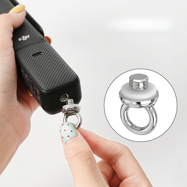 Screw buckle suitable for DJI pocket 3 pocket camera wristband screw shoulder strap screw camera lanyard Camera accessories
