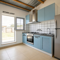 Plans de construction résidentiels personnalisés pour villa à 2 chambres avec sous-sol, design moderne, dessins 3D+CAD, solution de projet clé en main