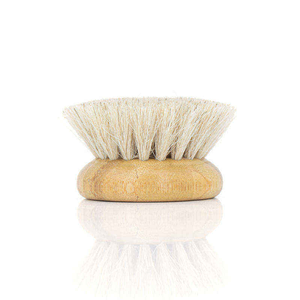 Cepillo de Cocina con Base de Bambú Ecológico y Cerdas Naturales de Plantas, Cabezal en Forma de Abanico para Limpiar Ollas, Sartenes y Fregaderos, No Raya y Apto para Alimentos - Product Image 4