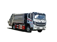 Camion à ordures électrique Dongfeng 4X2 12m³ à compression, nouvelle énergie, vente directe usine