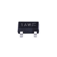 Transistor BJT SMD de Señal Pequeña BC846A 215 NPN, SOT-23, 65V, 100mA, Alta Ganancia, Amplificación por Conmutación, Diodo, Libre de RoHS
